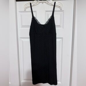 Alfani Intimates Black & White Polka Dot Sleepwear - Size XL